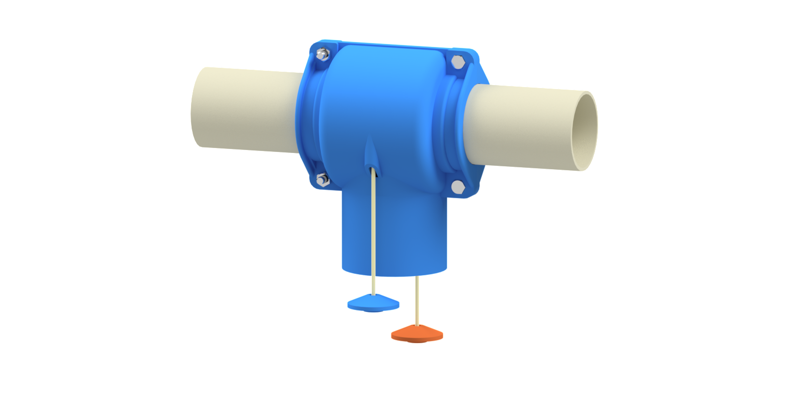 Drop tubes with Shutter - Model SP../80